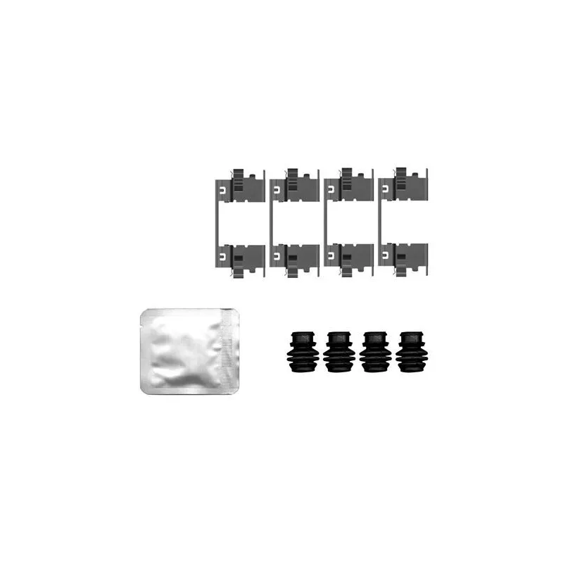 Kit d'accessoires, plaquette de frein à disque TEXTAR 82558700