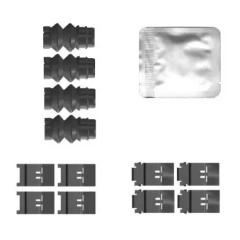 Kit d'accessoires, plaquette de frein à disque TEXTAR