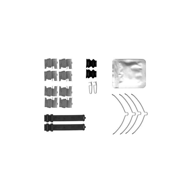 Kit d'accessoires, plaquette de frein à disque TEXTAR 82561300