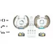Kit de freins arrière (prémontés) TEXTAR 84038202 - Visuel 2
