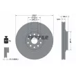 Disque de frein avant gauche TEXTAR 92224203 - Visuel 2