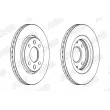 Jeu de 2 disques de frein avant JURID 561346J - Visuel 2