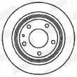 Jeu de 2 disques de frein arrière JURID 561477JC - Visuel 2