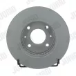 Jeu de 2 disques de frein avant JURID 561486JC - Visuel 1