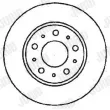 Jeu de 2 disques de frein avant JURID 561492JC - Visuel 2