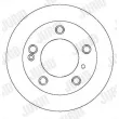 Jeu de 2 disques de frein avant JURID 561556JC - Visuel 2