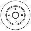 Jeu de 2 disques de frein avant JURID 561678JC - Visuel 2