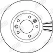 Jeu de 2 disques de frein avant JURID 562126JC - Visuel 2