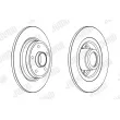 Jeu de 2 disques de frein arrière JURID 562184JC-1 - Visuel 2