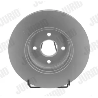 Jeu de 2 disques de frein avant JURID 562206JC