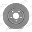 Jeu de 2 disques de frein avant JURID 562245JC - Visuel 1