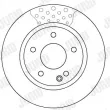 Jeu de 2 disques de frein avant JURID 562249JC - Visuel 2