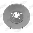 Jeu de 2 disques de frein avant JURID 562272JC-1 - Visuel 1