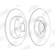Jeu de 2 disques de frein arrière JURID 562371JC-1 - Visuel 2