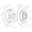 Jeu de 2 disques de frein arrière JURID 562378J-1 - Visuel 2