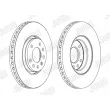 Jeu de 2 disques de frein avant JURID 562385JC-1 - Visuel 2