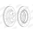 Jeu de 2 disques de frein arrière JURID 562400JC-1 - Visuel 2