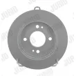 Jeu de 2 disques de frein arrière JURID 562429JC - Visuel 1