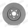 Jeu de 2 disques de frein avant JURID 562439JC - Visuel 1