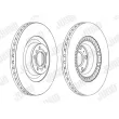 Jeu de 2 disques de frein avant JURID 562517JC-1 - Visuel 2