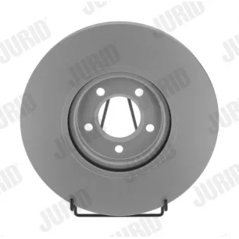 Jeu de 2 disques de frein avant JURID 562533JC-1