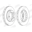 Jeu de 2 disques de frein avant JURID 562559JC-1 - Visuel 2