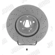 Jeu de 2 disques de frein avant JURID 562567JC-1 - Visuel 1
