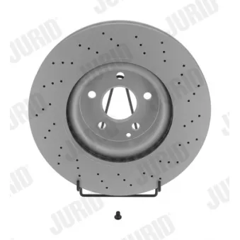 Jeu de 2 disques de frein avant JURID 562567JC-1