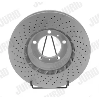 Disque de frein avant droit JURID 562589JC-1