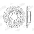 Disque de frein avant droit JURID 562589JC-1 - Visuel 2