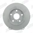 Jeu de 2 disques de frein arrière JURID 562599JC - Visuel 1