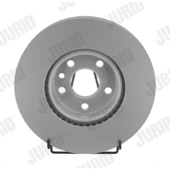 Jeu de 2 disques de frein avant JURID 562628JC-1