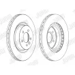 Jeu de 2 disques de frein avant JURID 562654JC-1 - Visuel 2