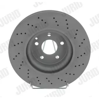 Jeu de 2 disques de frein avant JURID 562673JC-1