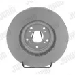 Jeu de 2 disques de frein avant JURID 562703JC-1 - Visuel 1