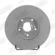 Jeu de 2 disques de frein avant JURID 562725JC - Visuel 1