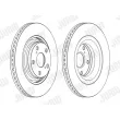 Jeu de 2 disques de frein avant JURID 562726JC-1 - Visuel 2