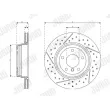 Jeu de 2 disques de frein arrière JURID 562749JC - Visuel 3
