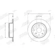 Jeu de 2 disques de frein arrière JURID 562879JC - Visuel 3