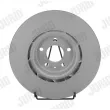 Jeu de 2 disques de frein avant JURID 562888JC-1 - Visuel 1