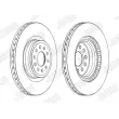 Jeu de 2 disques de frein avant JURID 562908JC-1 - Visuel 2