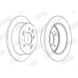 Jeu de 2 disques de frein arrière JURID 562924JC - Visuel 2