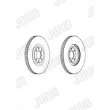 Jeu de 2 disques de frein avant JURID 562942JC - Visuel 2