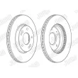 Jeu de 2 disques de frein avant JURID 562986JC - Visuel 2