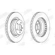Jeu de 2 disques de frein avant JURID 563022JC-1 - Visuel 2