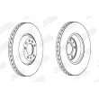 Jeu de 2 disques de frein avant JURID 563031JC-1 - Visuel 2