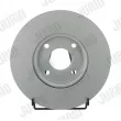Jeu de 2 disques de frein avant JURID 563132JC - Visuel 1
