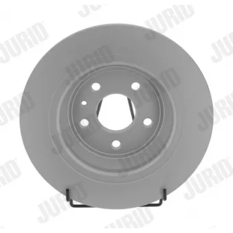 Jeu de 2 disques de frein arrière JURID 563155JC