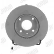 Jeu de 2 disques de frein avant JURID 563252JC - Visuel 1