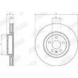 Jeu de 2 disques de frein avant JURID 563257JC - Visuel 3